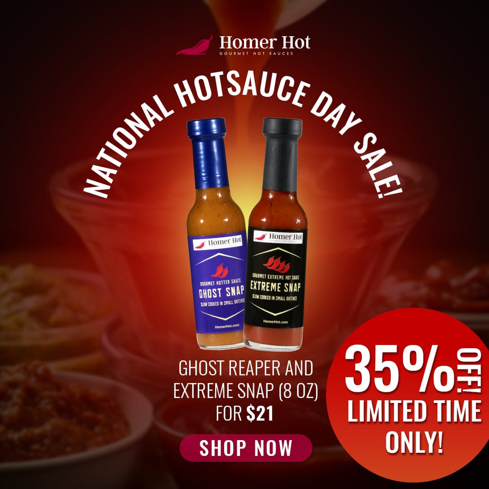 Homer Hot - National Hot Sauce Day Sale